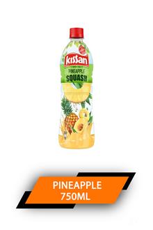Kissan Squash Pineapple 750ml